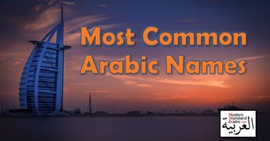 most common arabic names for males and female with meaning and translation